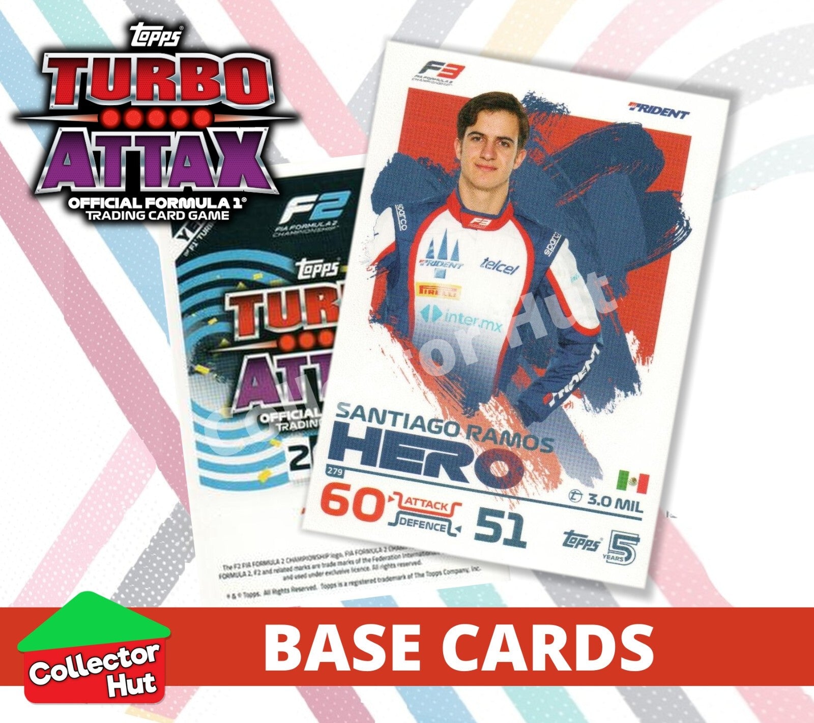 Topps Turbo Attax Formula 1 F1 2024 #167-312 Base Cards YOU CHOOSE