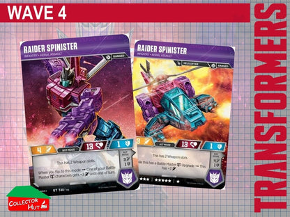 Transformers TCG CHARACTER Trading Cards All Waves