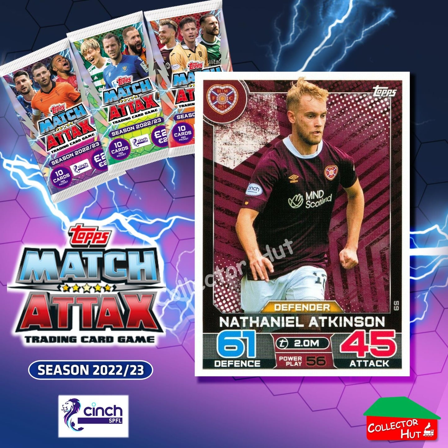 TOPPS MATCH ATTAX SPFL 2022/23 #1-162 Choose Your Card