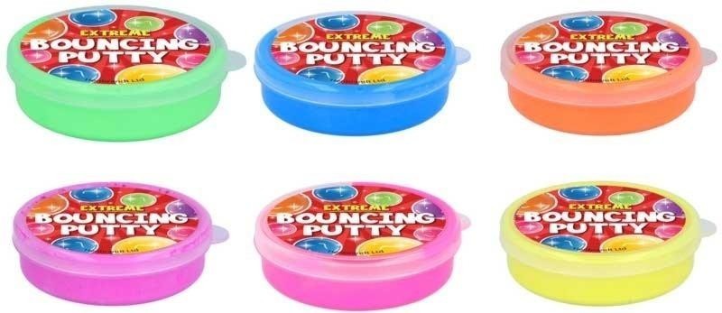 Bouncing Putty 10g x 6 Sensory Fidget Party Favour Toys Henbrandt