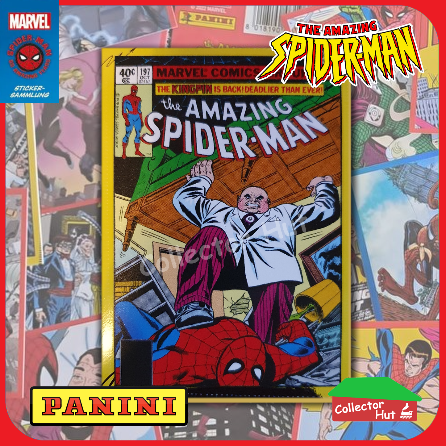 Panini The Amazing Spider-Man 60th Anniversary Trading Cards Singles 1-60