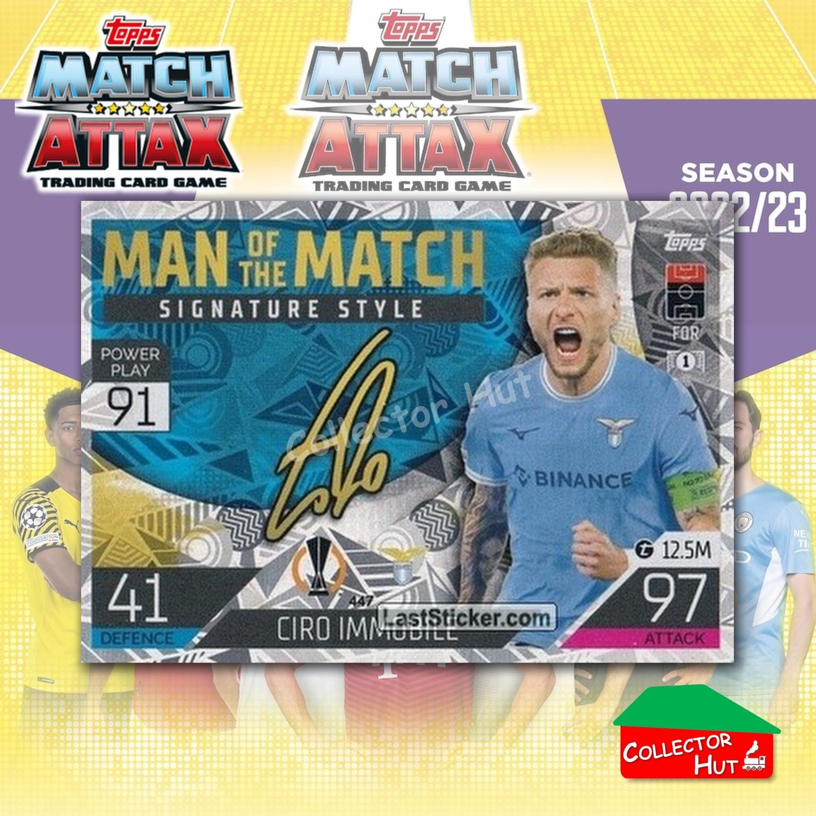 Topps Match Attax EuropA Champions League 2022/23 FOIL LEGEND LIMITED CARDS