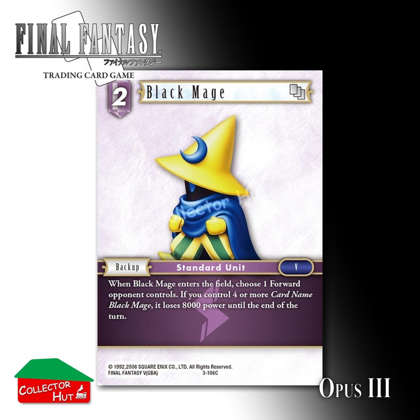 Final Fantasy Trading Card Game OPUS III 3 Singles You Choose