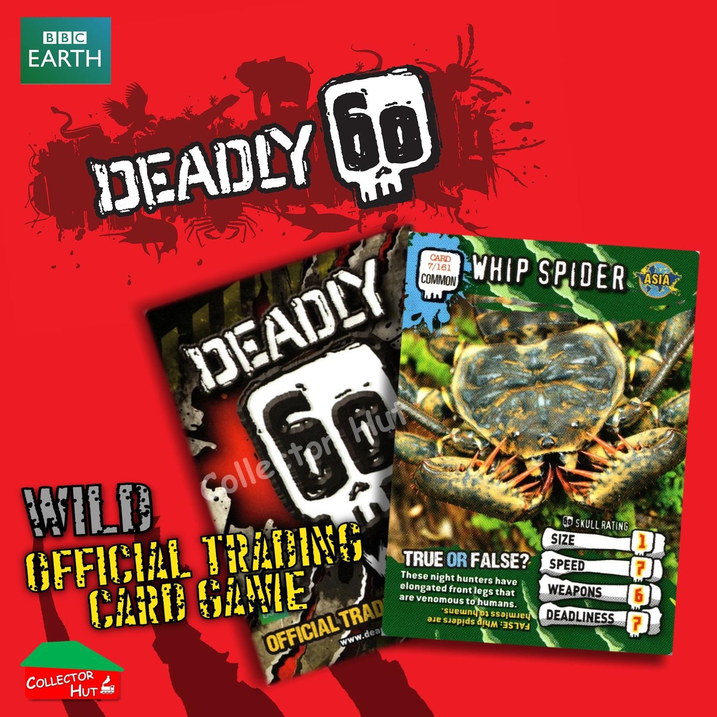 CBBC Deadly 60 WILD Trading Cards  Choose Your Cards
