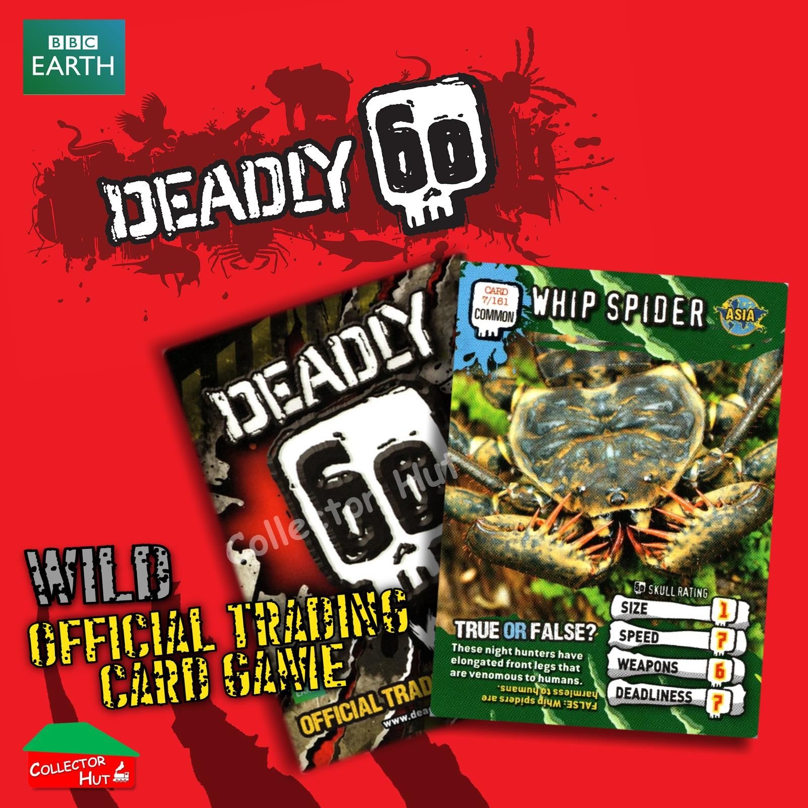 CBBC Deadly 60 WILD Trading Cards  Choose Your Cards