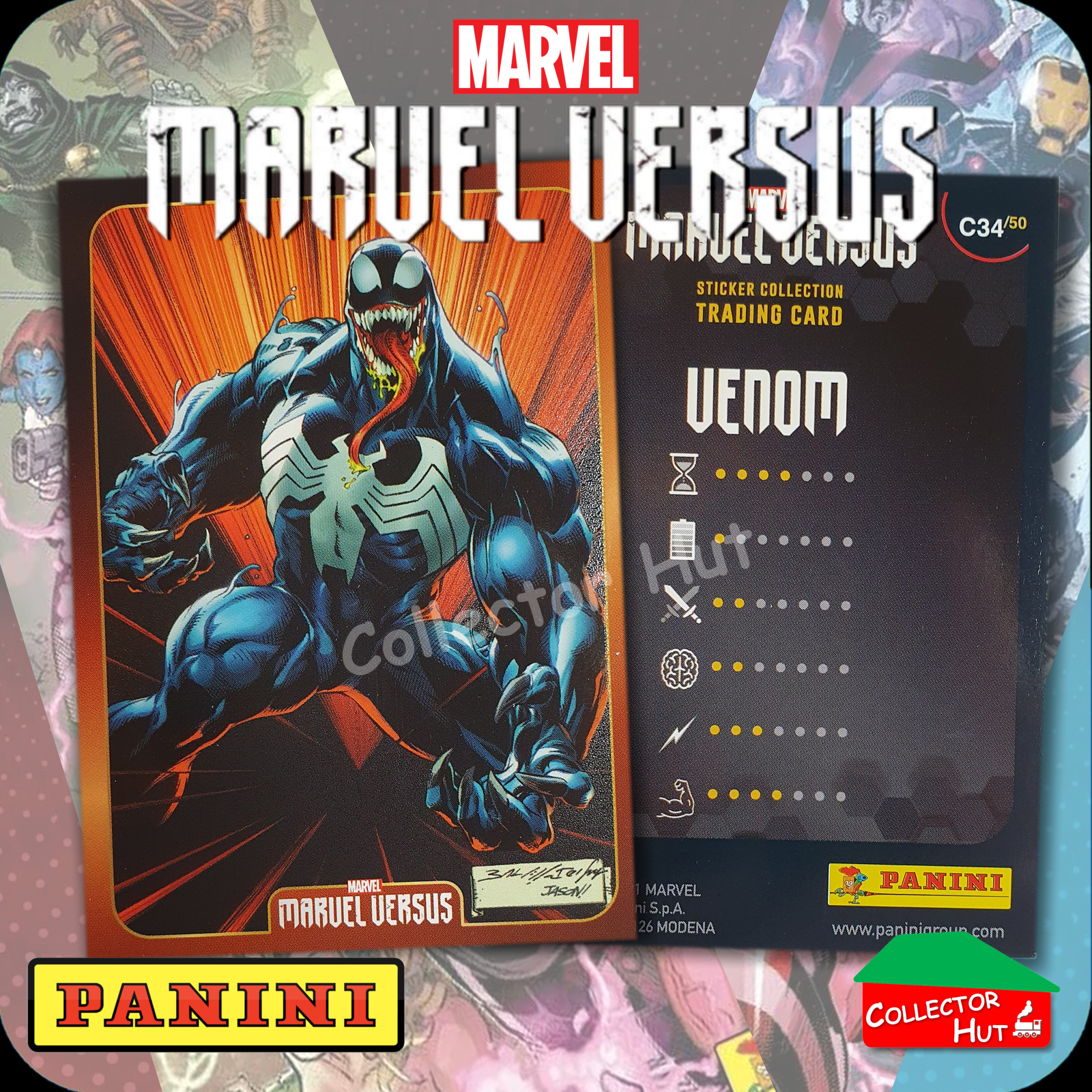 Panini Marvel Versus 2022 Series Trading Cards 1-50 NEW FRESH You Choose