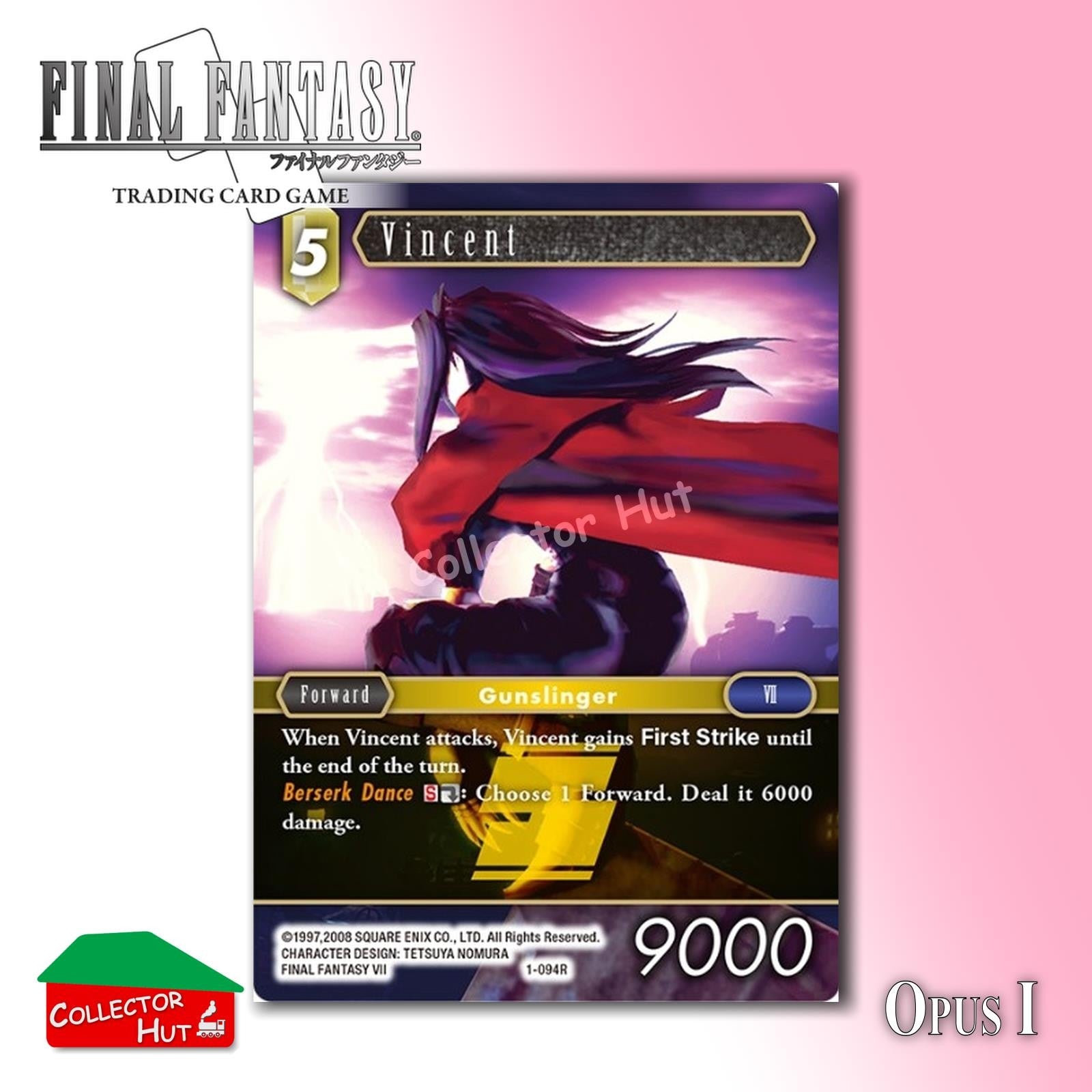 Final Fantasy Trading Card Game OPUS I Singles You Choose