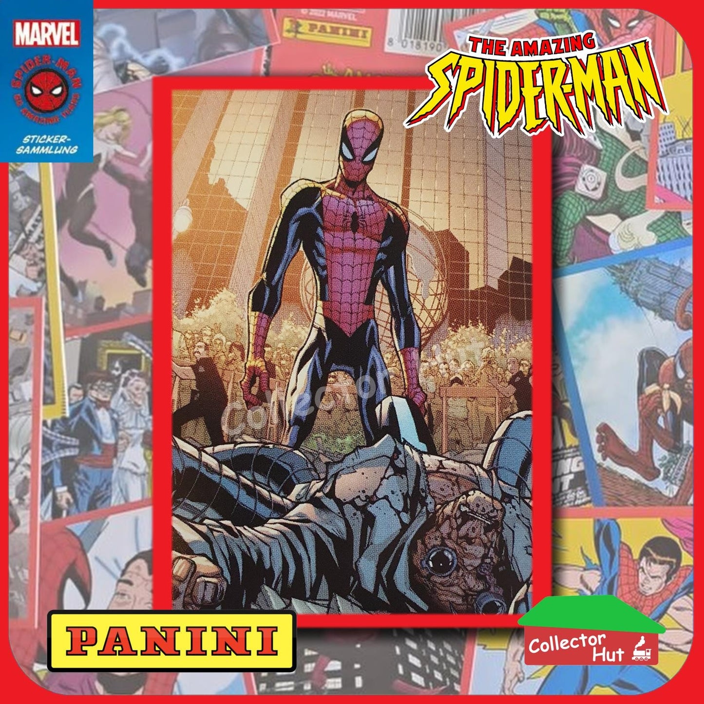 Panini The Amazing Spider-Man 60th Anniversary Sticker Collection Singles