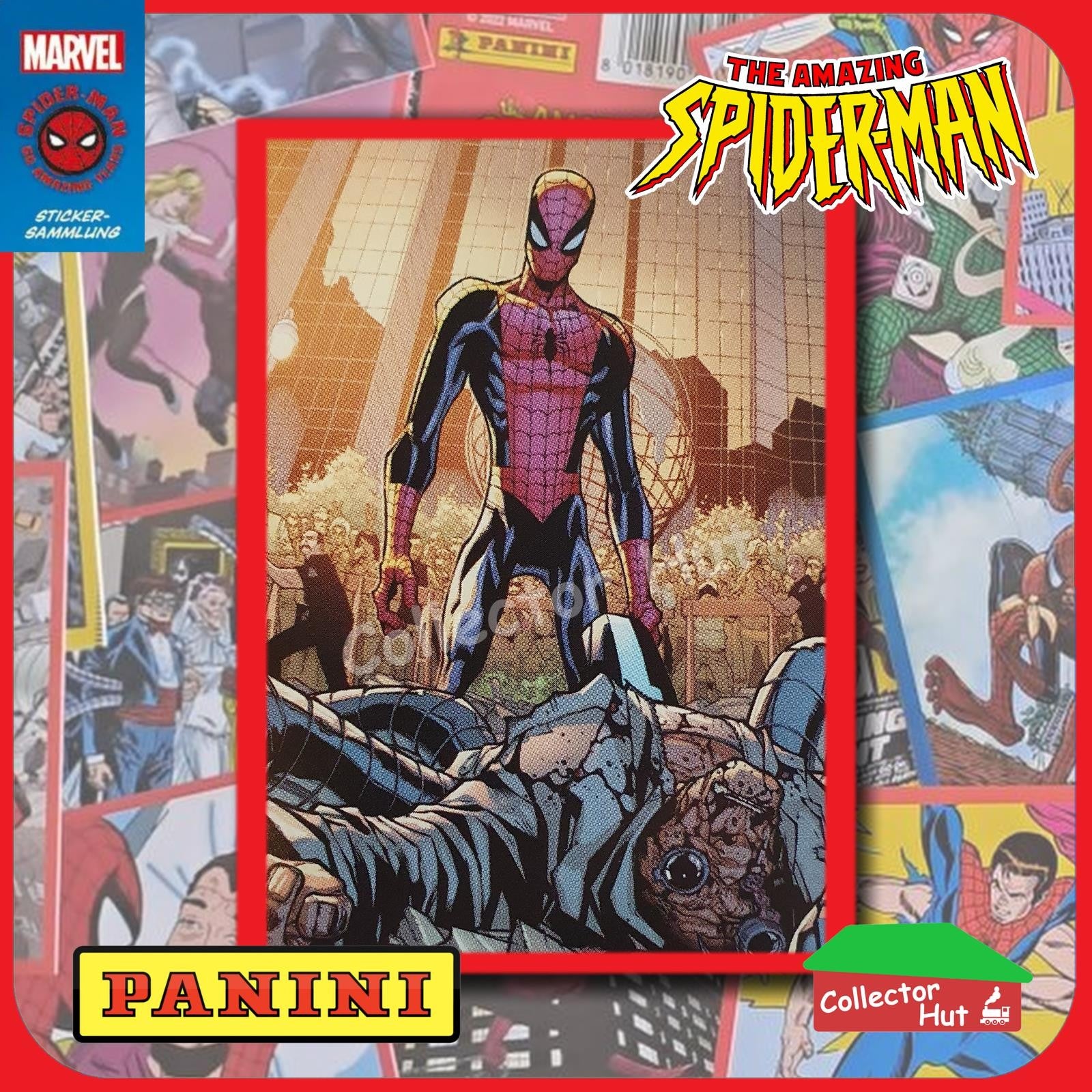 Panini The Amazing Spider-Man 60th Anniversary Sticker Collection Singles