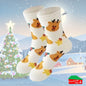 CHRISTMAS SOCKS Cotton Blend Anti-Odor Unisex Crew Socks CUSTOM Gift Set