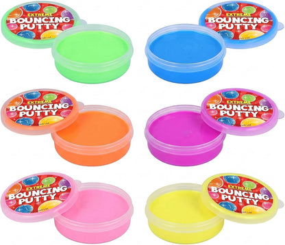 Bouncing Putty 10g x 6 Sensory Fidget Party Favour Toys Henbrandt
