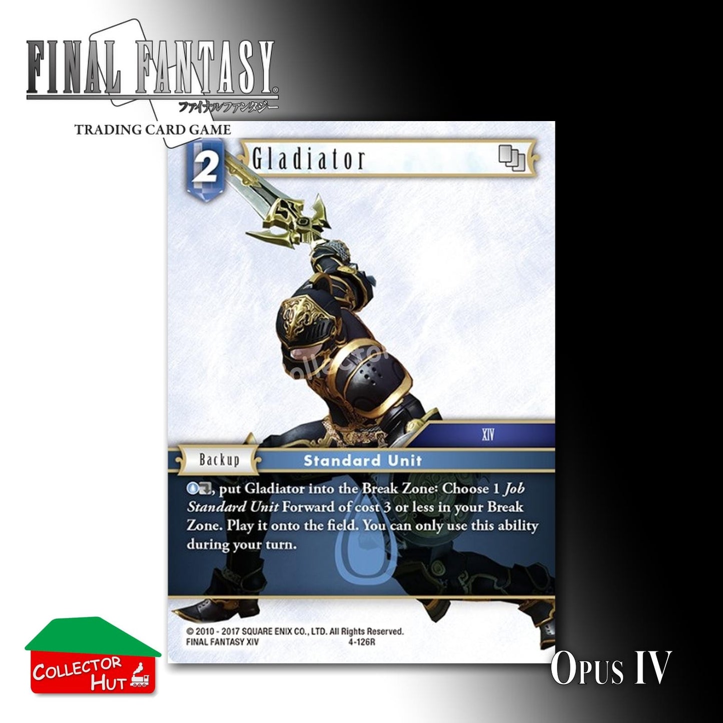 Final Fantasy Trading Card Game OPUS IV 4 FOIL CARDS You Choose