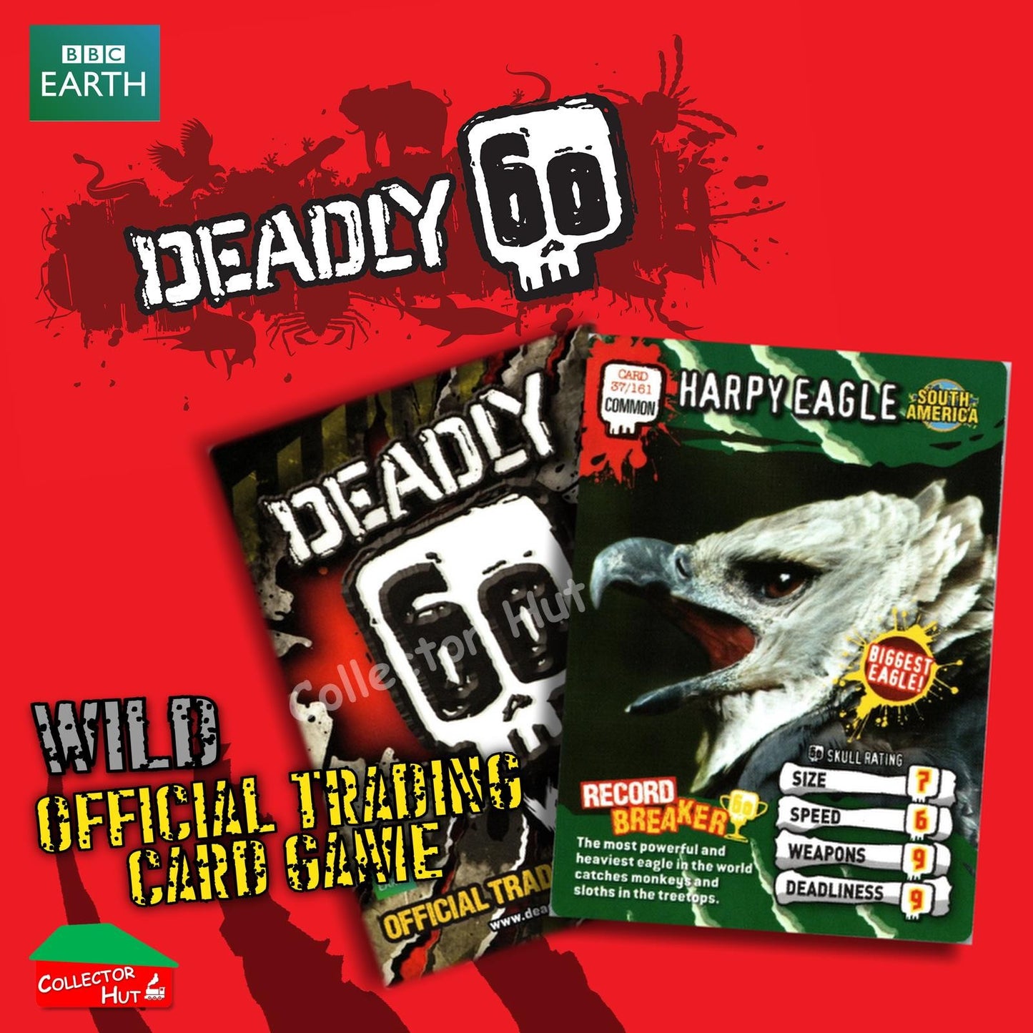 CBBC Deadly 60 WILD Trading Cards  Choose Your Cards