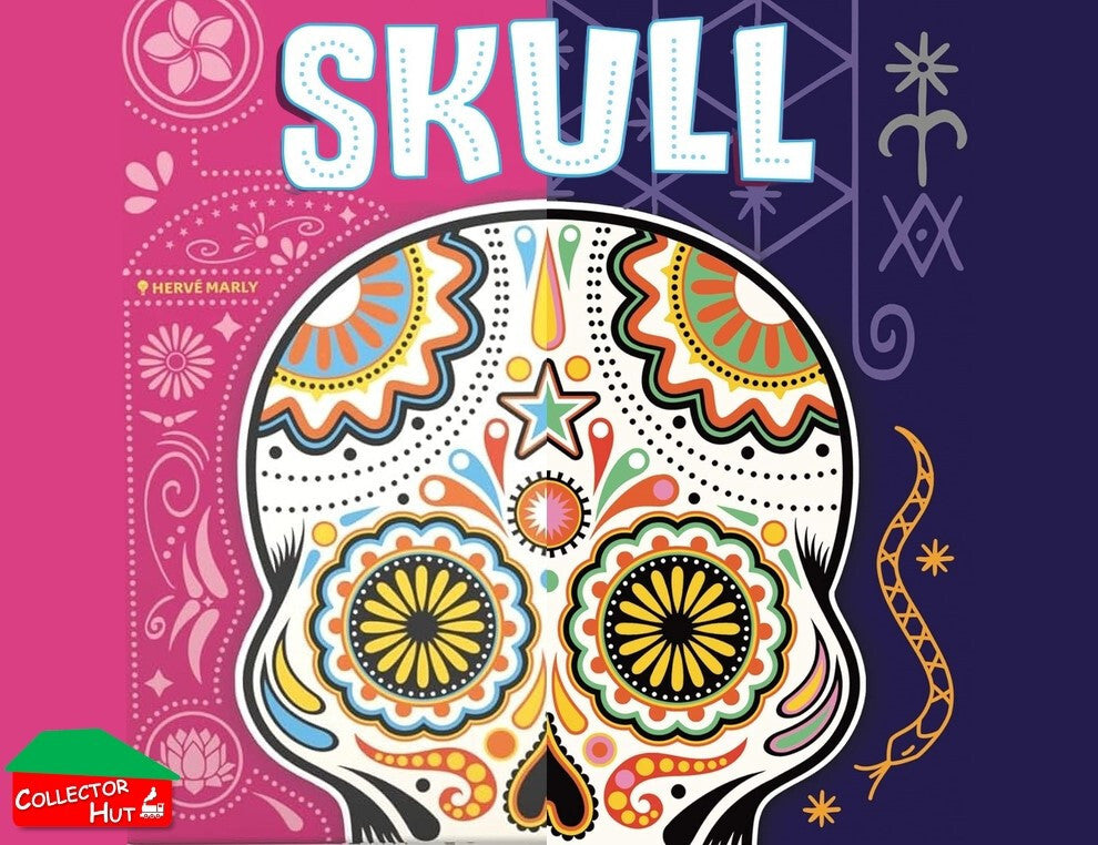Asmodee Space Cowboy Skull Bluffing Card Game Party Game Ages 10+ 3-6 Players