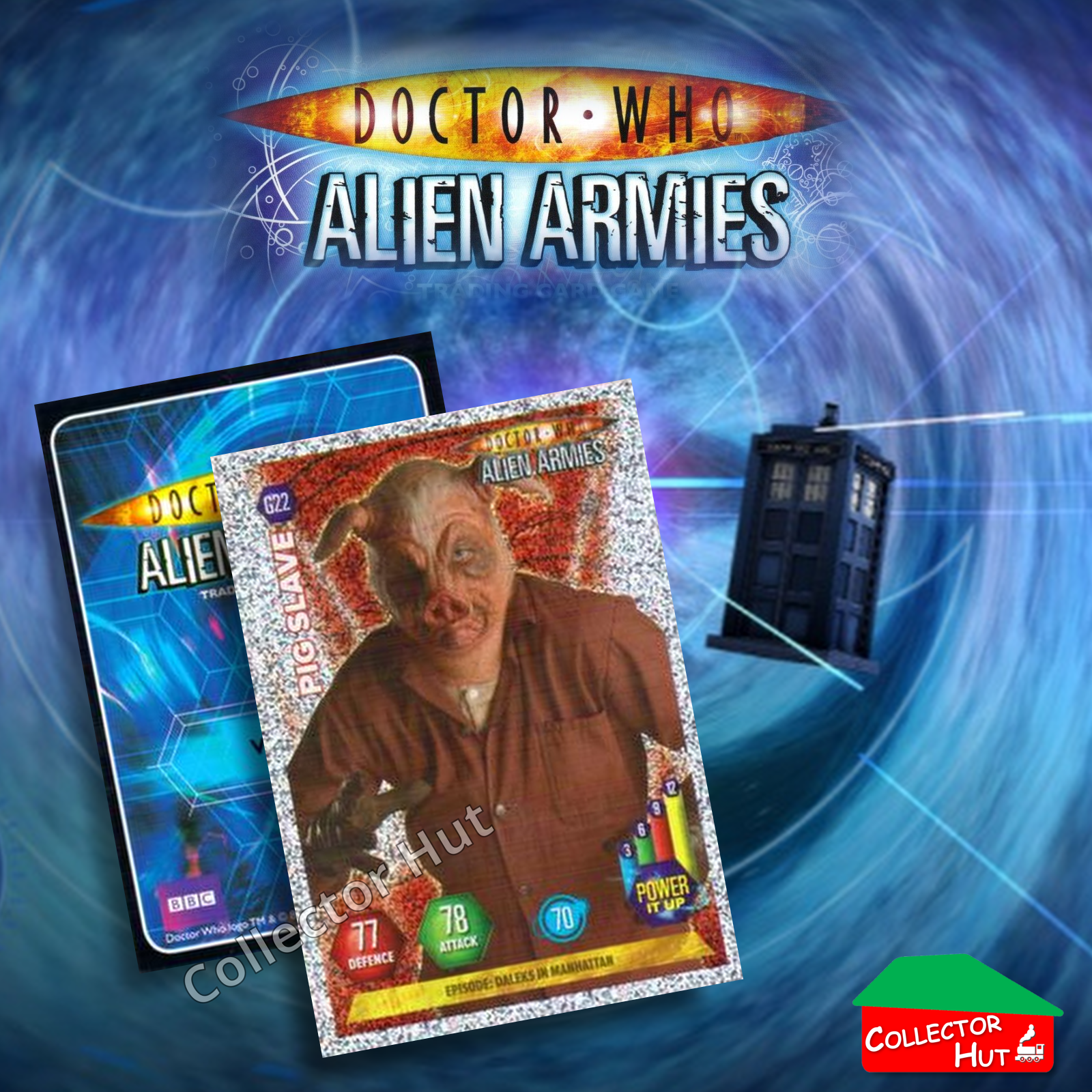 DOCTOR WHO Alien Armies Trading Cards Glitter Super Emboss Foil Cards