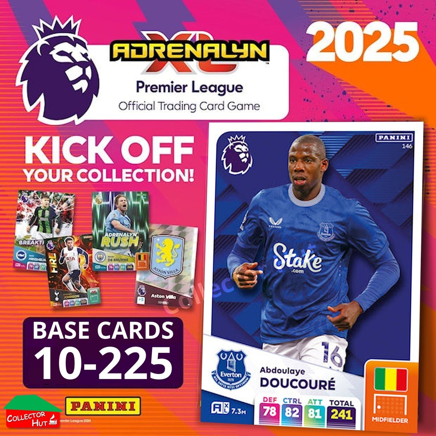 Panini Adrenalyn XL Premier League 2025 2024/25 Base & Foils #10-225