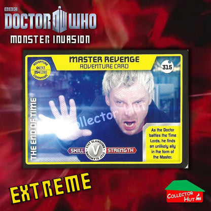 DOCTOR WHO Monster Invasion EXTREME Cards 166-344 New Fresh & Sleeved YOU CHOOSE