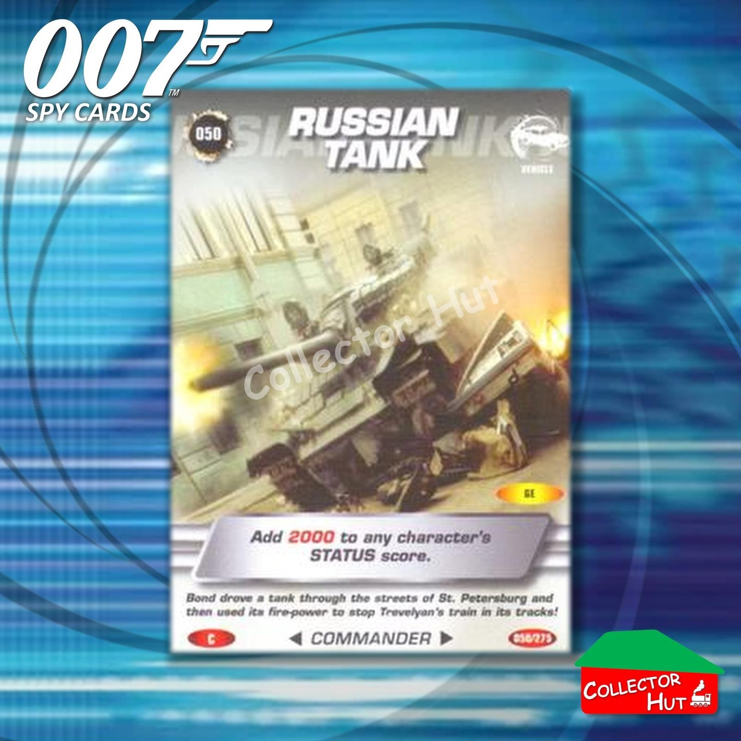 James Bond 007 Commander Spy Cards BASE COMMON YOU CHOOSE