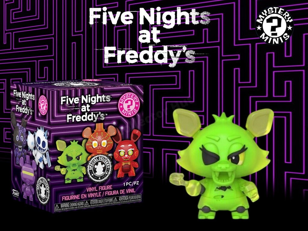Funko Mystery Minis Five Nights at Freddy's Figurines Season 6 Special Delivery