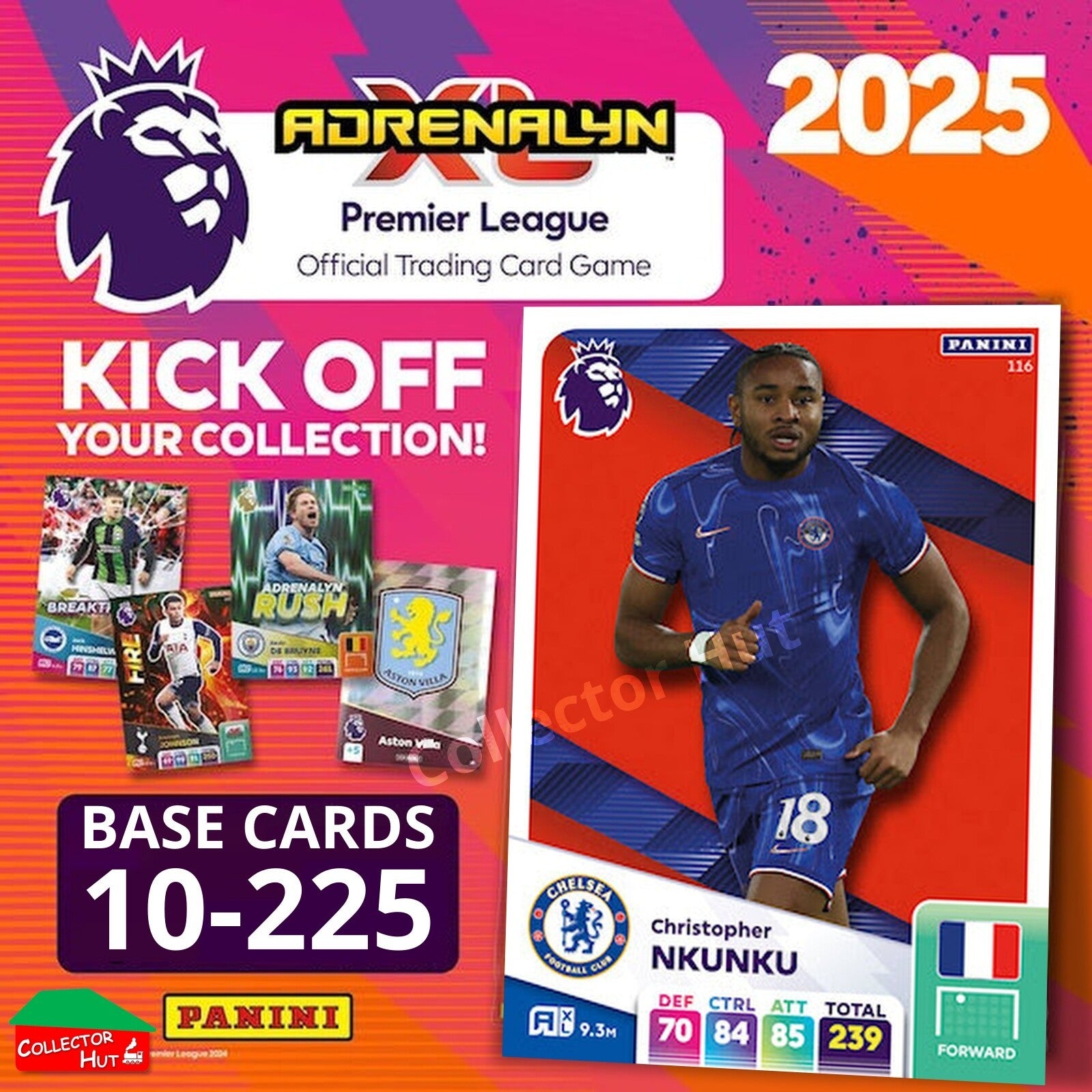 Panini Adrenalyn XL Premier League 2025 2024/25 Base & Foils #10-225