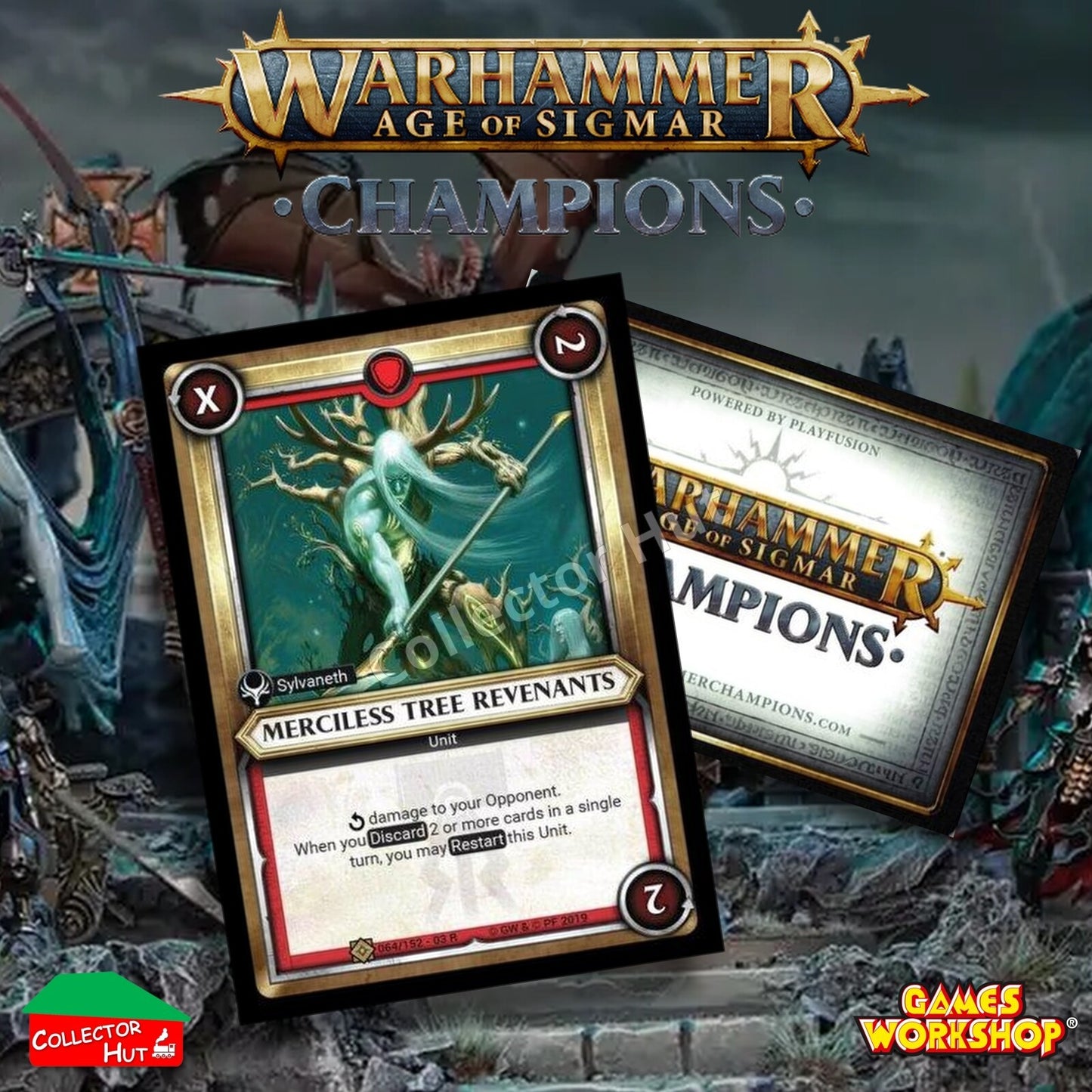 Warhammer Age of Sigmar: Champions Wave 3 SAVAGERY FOIL Cards CHOOSE SINGLES