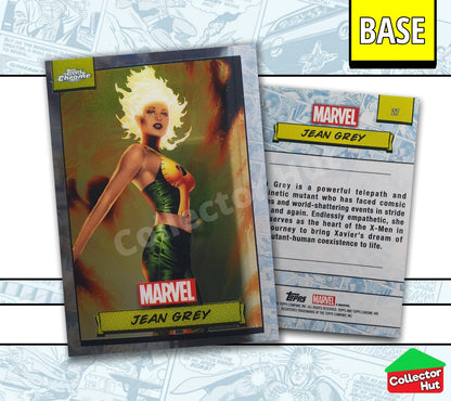 Marvel Topps Chrome 2024 Base Card Collection 1-150 YOU CHOOSE