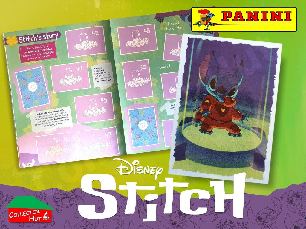 Panini Disney Stitch Single Stickers Lilo & Stitch 2024