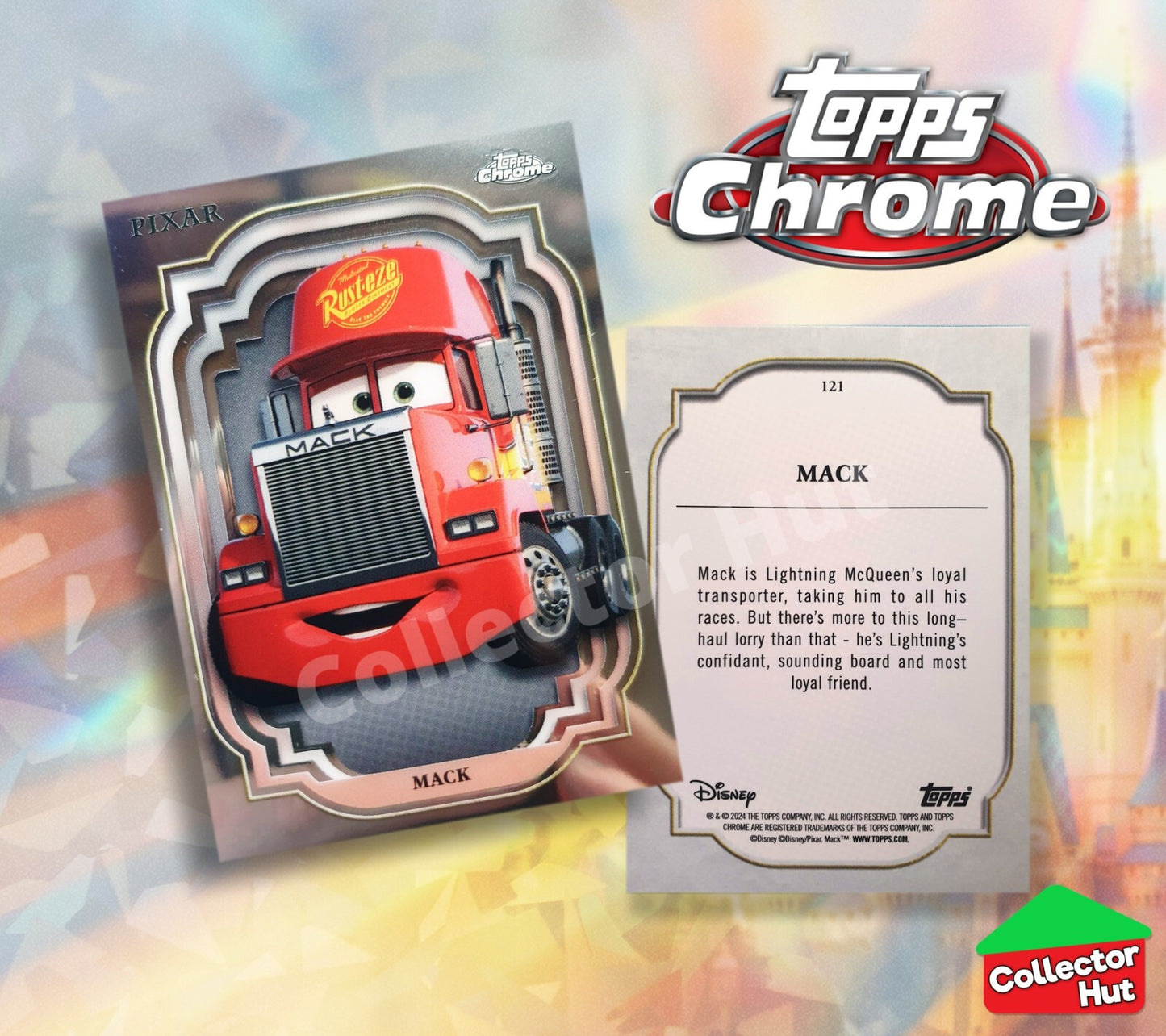 Disney Topps Chrome 2024 Base Cards 1-200 Pick Singles to Complete Your Set