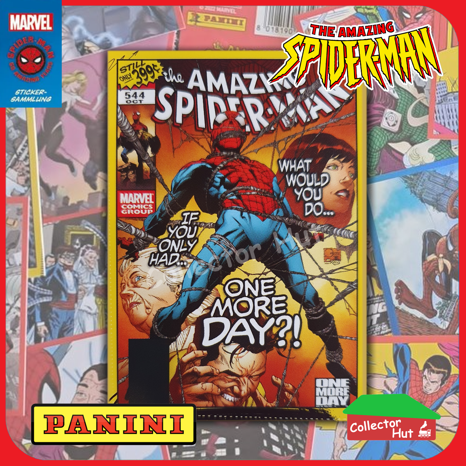 Panini The Amazing Spider-Man 60th Anniversary Trading Cards Singles 1-60