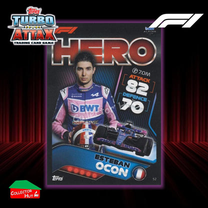 Topps Turbo Attax Formula 1 F1 2022 #1-131 Base Cards YOU CHOOSE