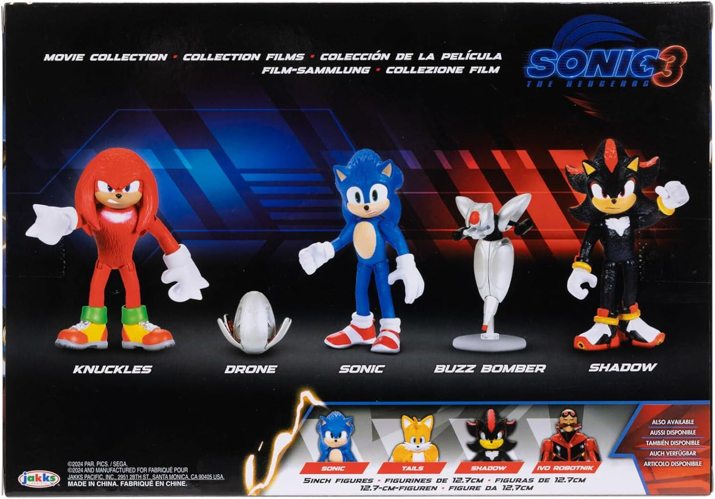 Sonic 3 Movie Action Figure Multi-Pack 2.5" / 6.35cm by JAKKS Pacific