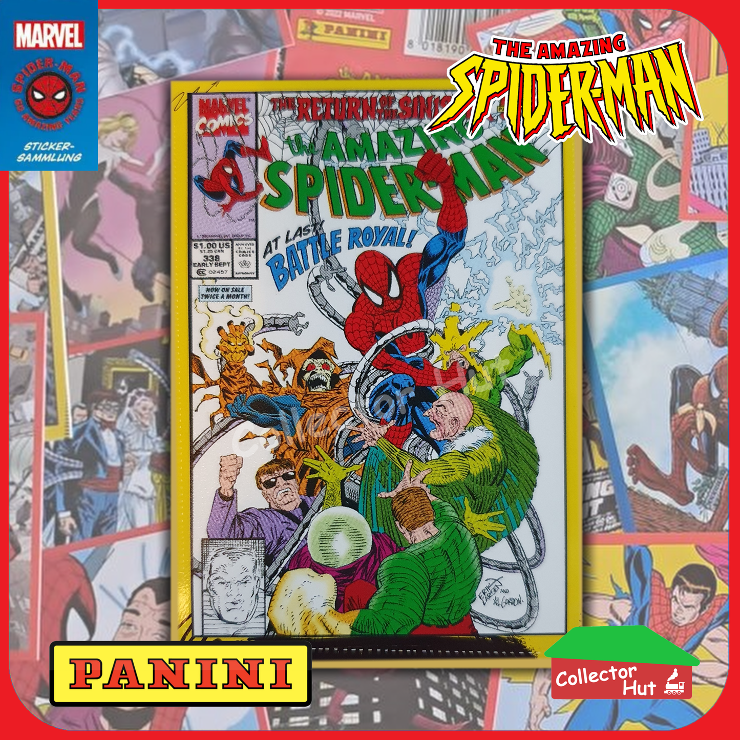 Panini The Amazing Spider-Man 60th Anniversary Trading Cards Singles 1-60