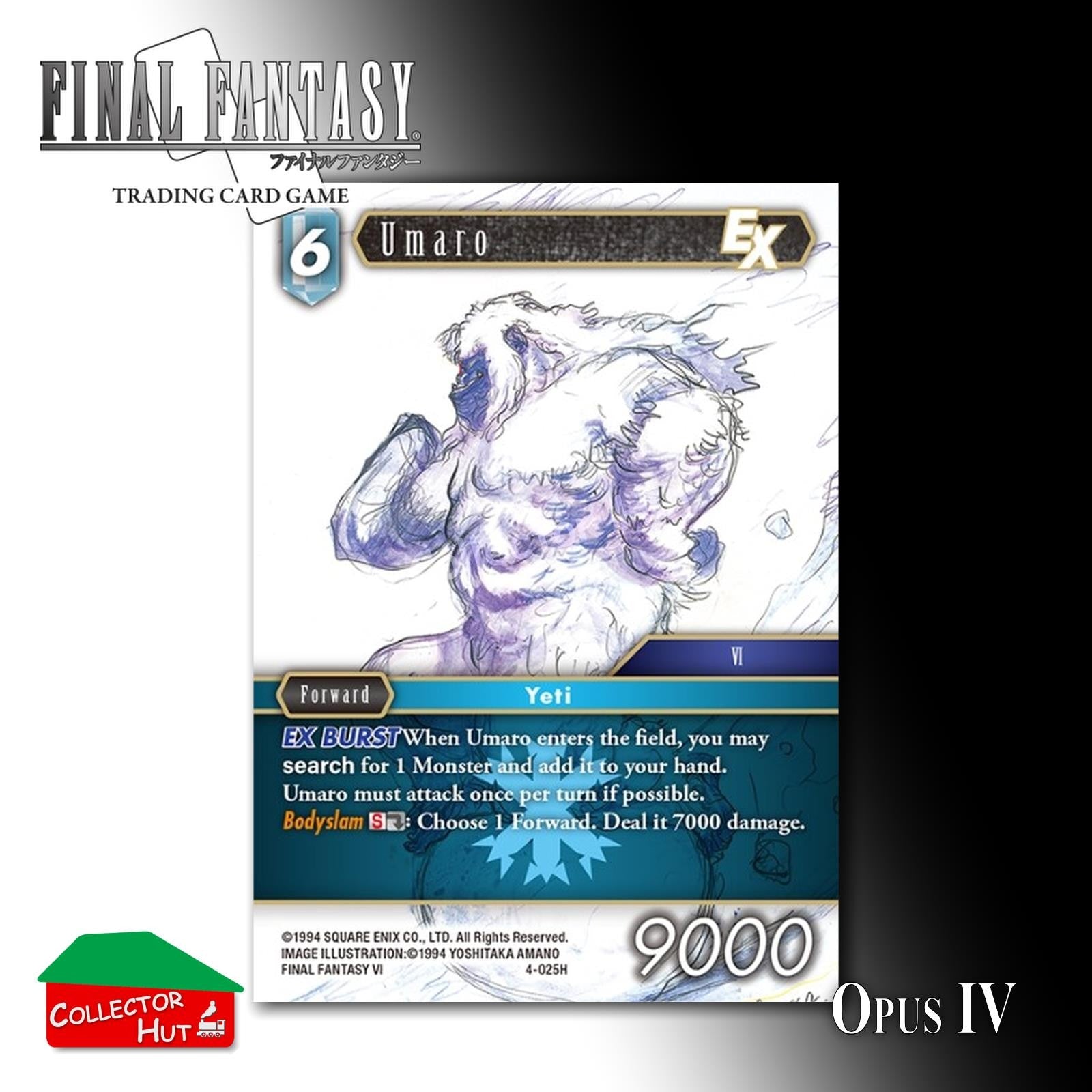 Final Fantasy Trading Card Game OPUS IV 4 FOIL CARDS You Choose