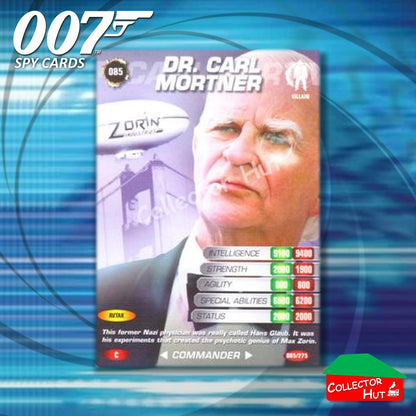 James Bond 007 Commander Spy Cards BASE COMMON YOU CHOOSE