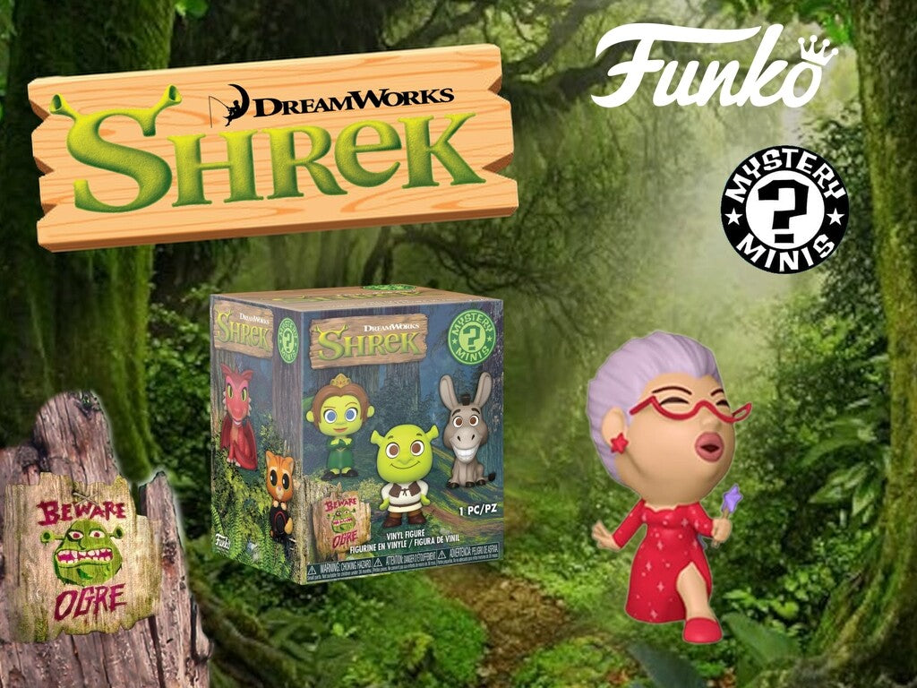 Funko Mystery Minis Shrek Figurines Dreamworks