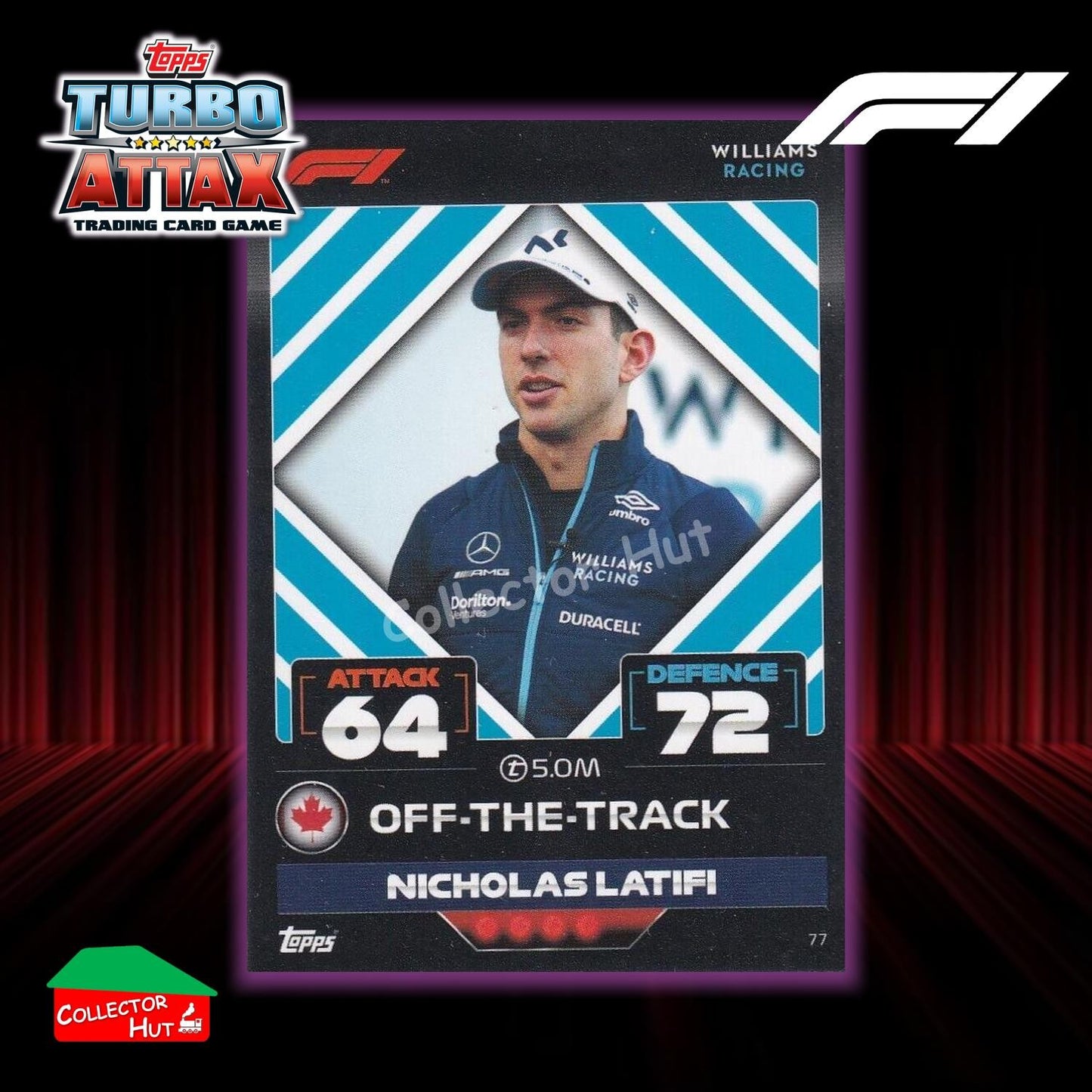 Topps Turbo Attax Formula 1 F1 2022 #1-131 Base Cards YOU CHOOSE