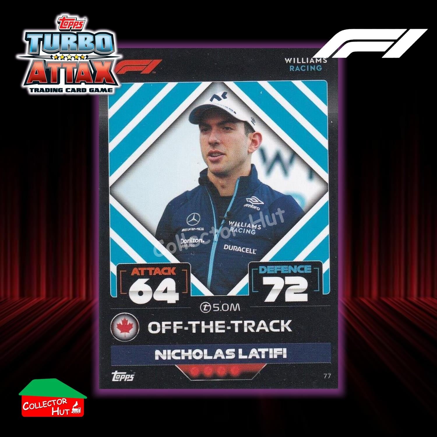Topps Turbo Attax Formula 1 F1 2022 #1-131 Base Cards YOU CHOOSE
