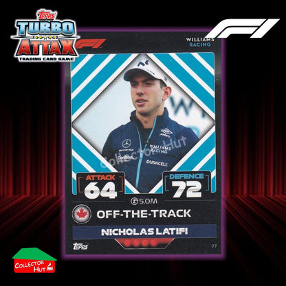 Topps Turbo Attax Formula 1 F1 2022 #1-131 Base Cards YOU CHOOSE
