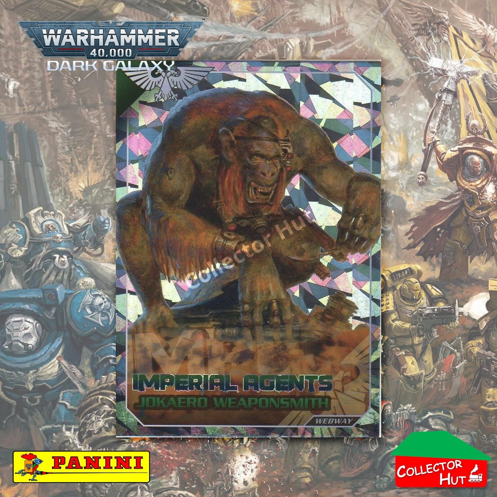 PANINI Warhammer 40,000 Dark Galaxy Webway Inferno Adamantium Limited FOIL Cards