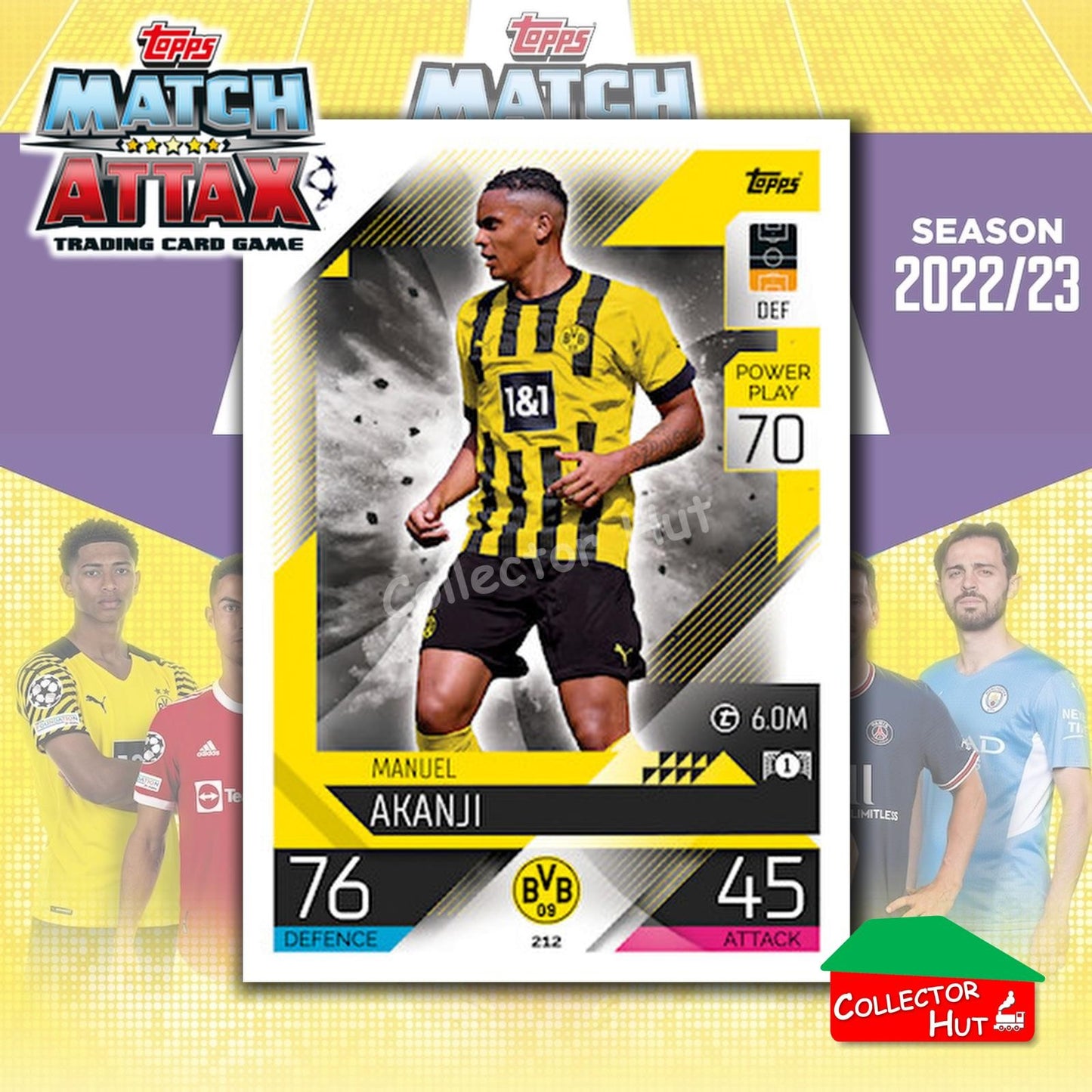 Topps Match Attax Europa Champions League 2022/23 TCG Trading Cards Base 190-387
