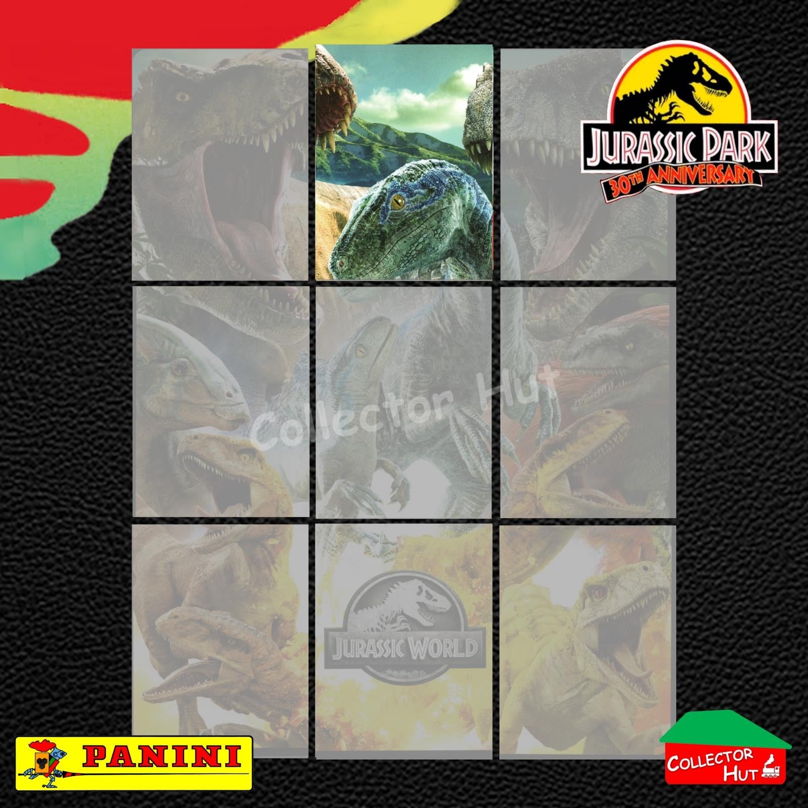 Jurassic World 30th Anniversary Trading Card Collection BASE CARDS #1-195