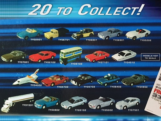 James Bond Corgi Ultimate Collection 1:36 Die Cast Models