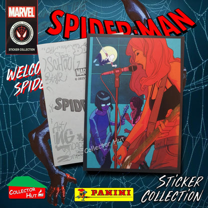 Panini Spider-Man Spider-Verse 2023 Collection Sticker Singles #1-163 & F1-30