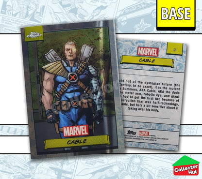 Marvel Topps Chrome 2024 Base Card Collection 1-150 YOU CHOOSE