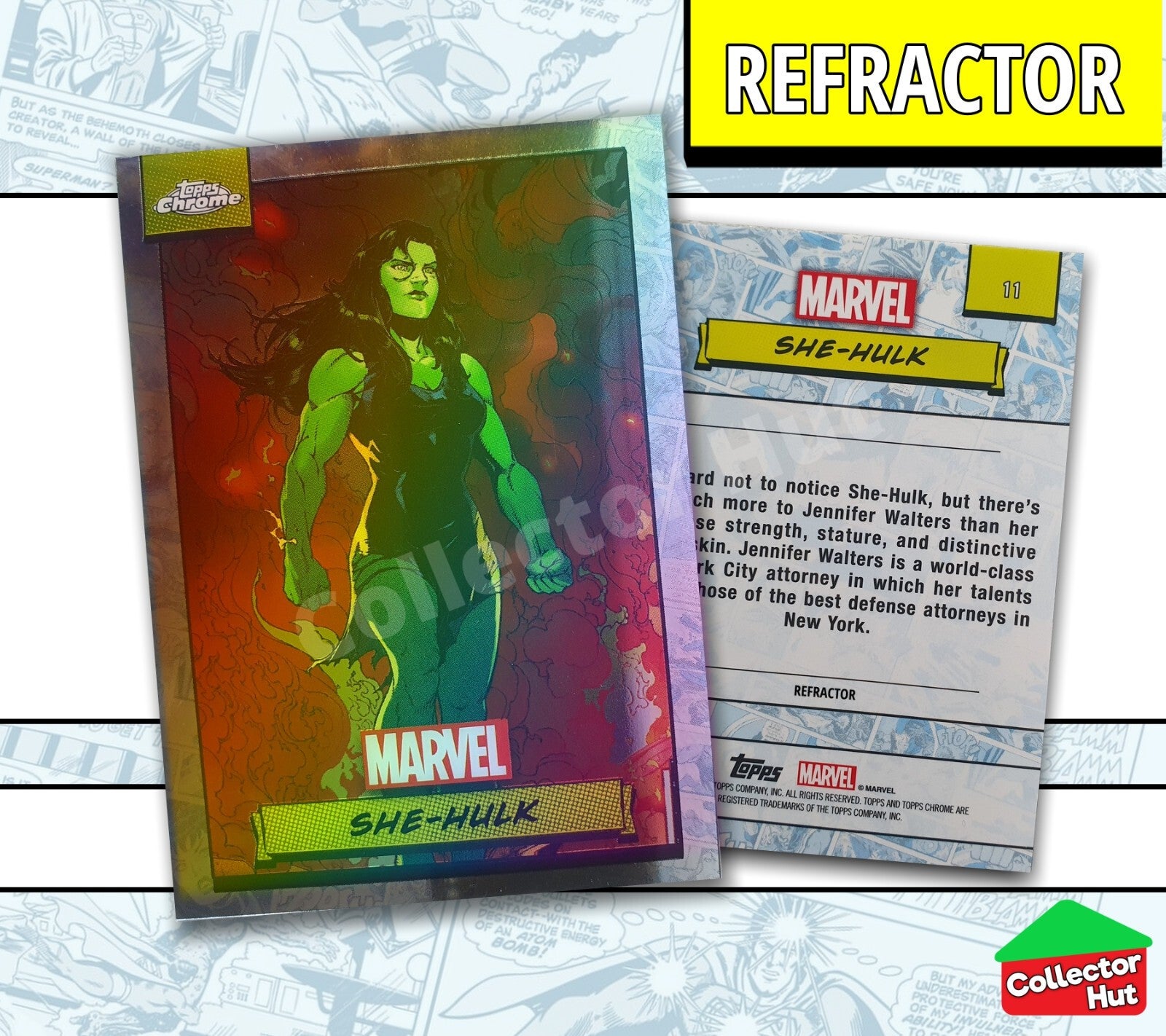 Marvel Topps Chrome 2024 REFRACTOR Card Collection YOU CHOOSE