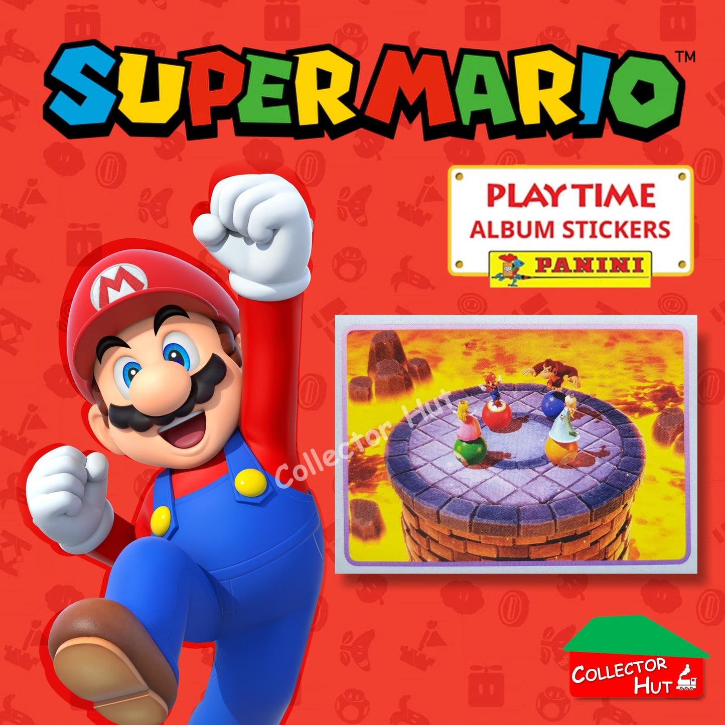 Panini Super Mario Playtime Sticker Collection Singles