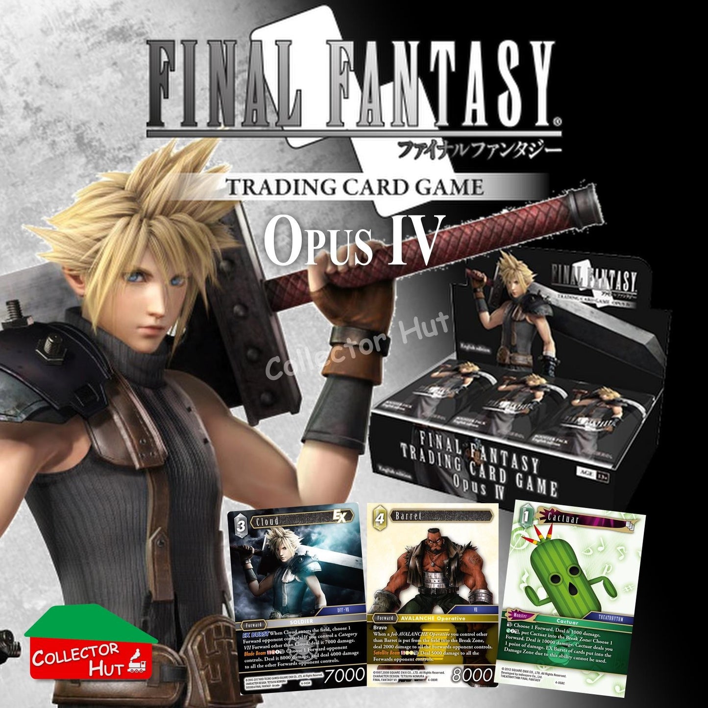 Final Fantasy Trading Card Game OPUS IV 4 FOIL CARDS You Choose