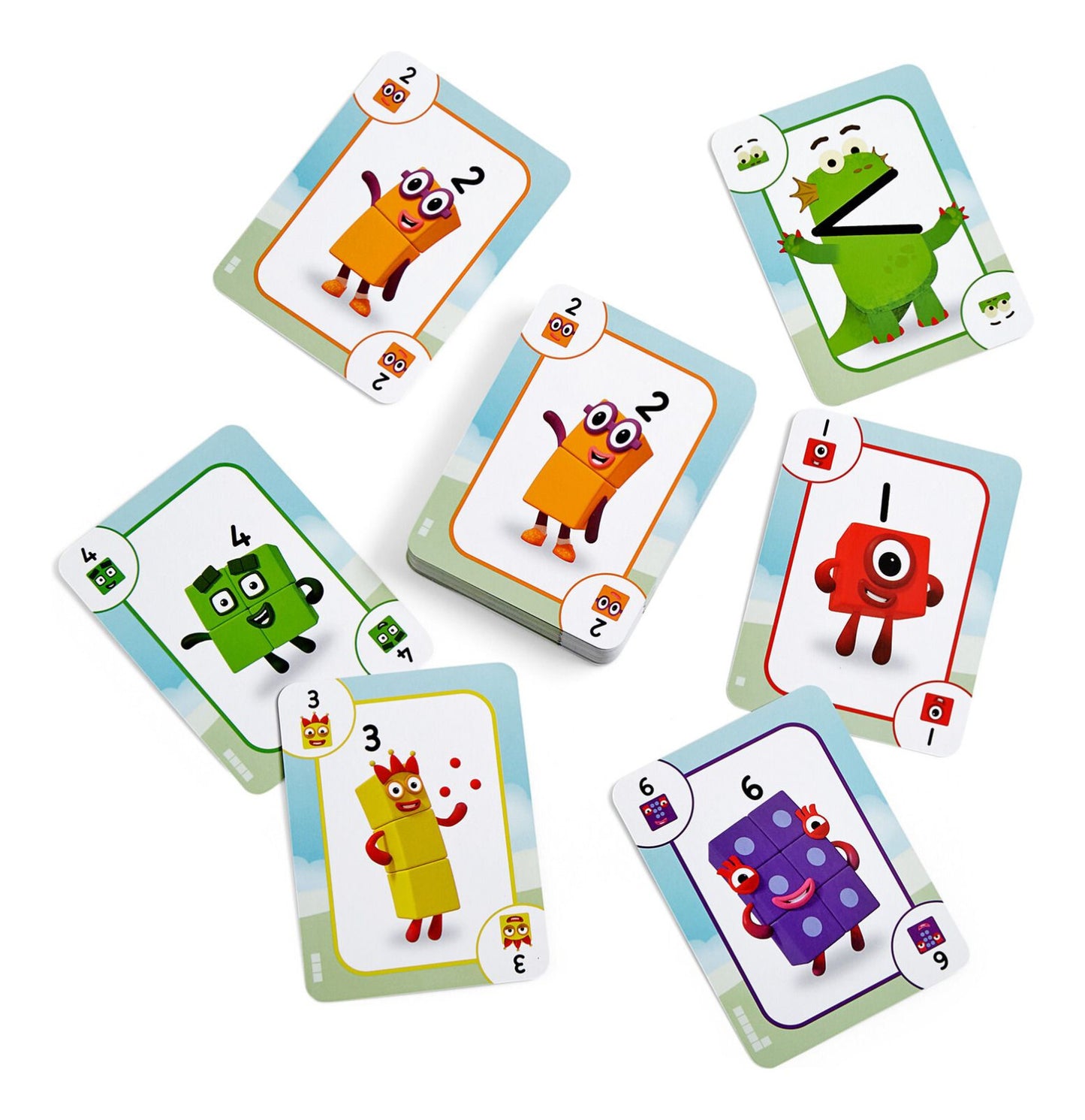 Numberblocks Playing Cards Education Tabletop Game