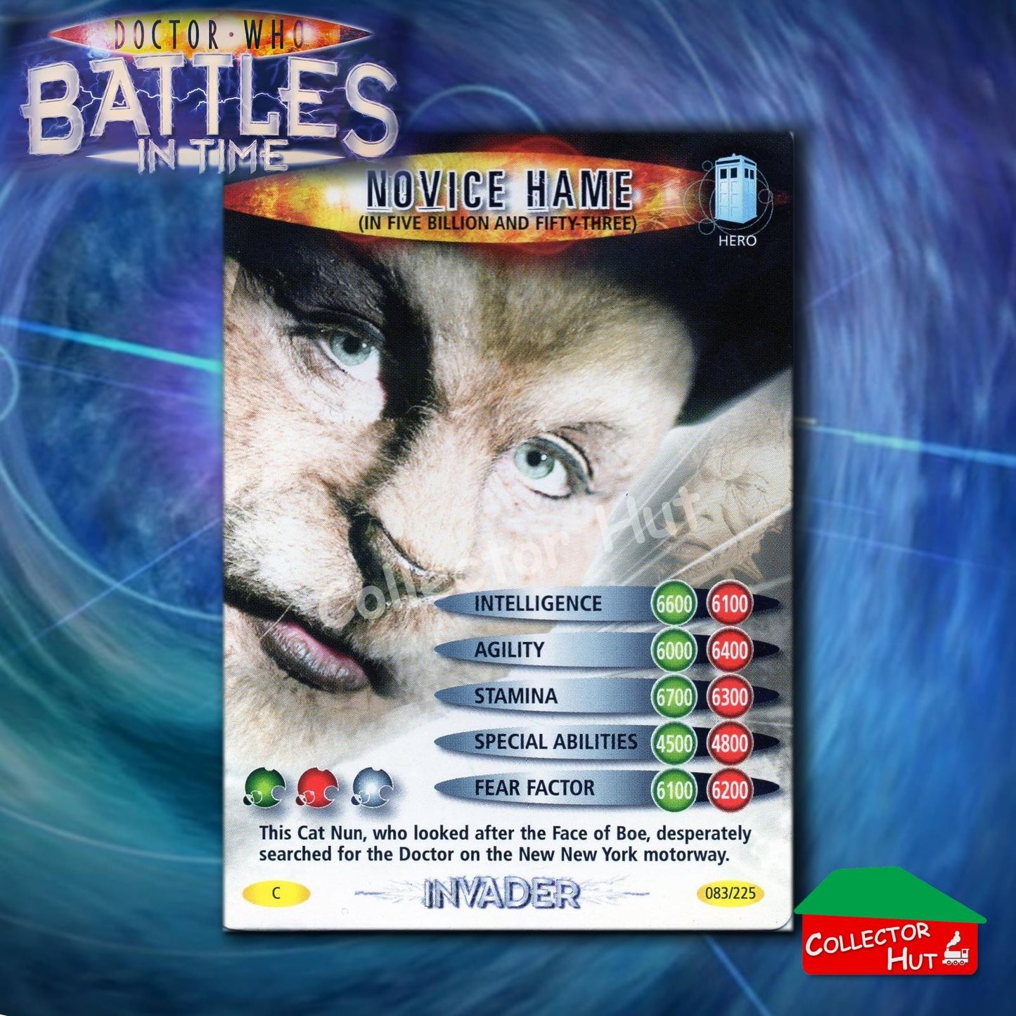 DOCTOR WHO Battles in Time #376-600 INVADER RARE & COMMON CARDS YOU CHOOSE