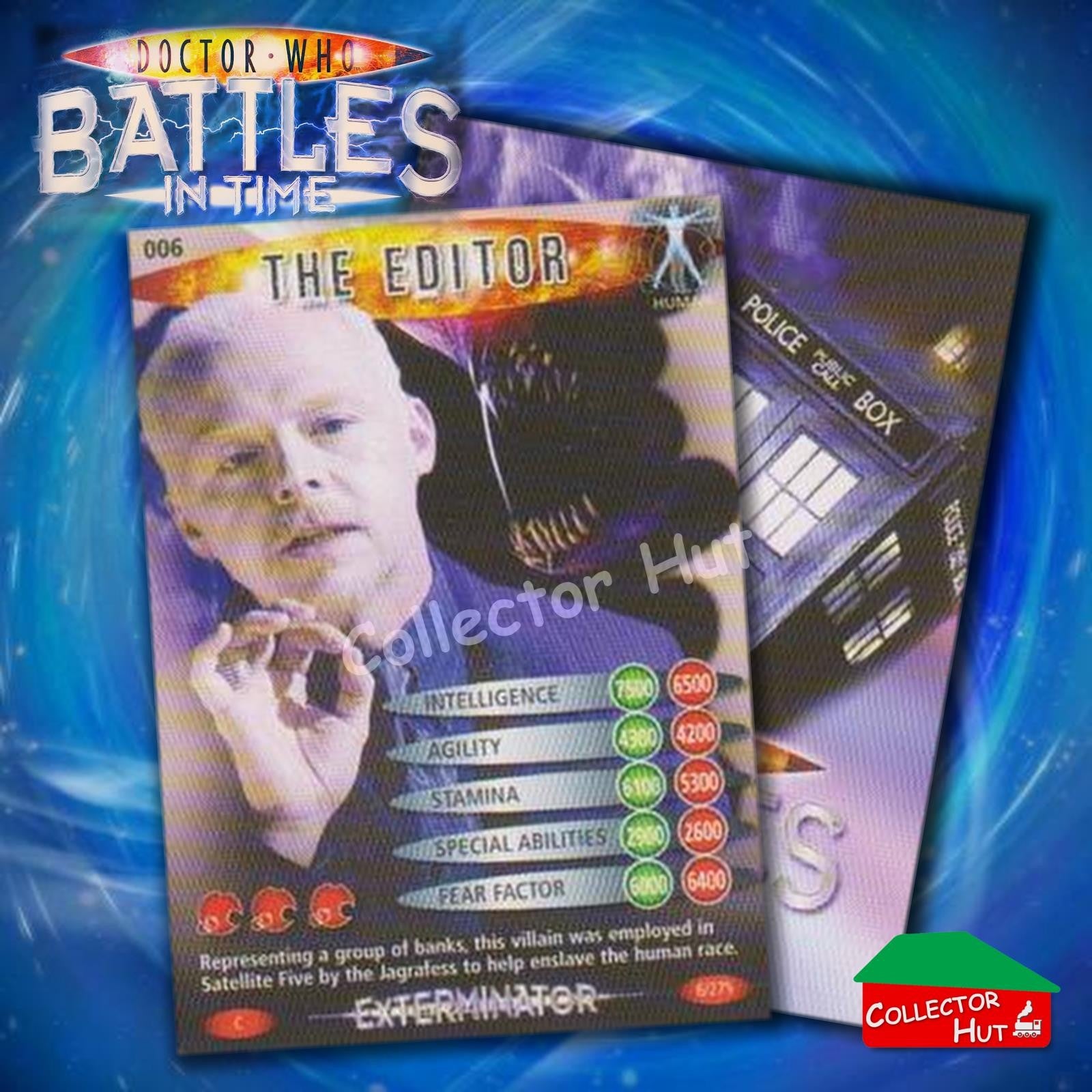 DOCTOR WHO Battles in Time #1-139 EXTERMINATOR RARE & COMMON Cards YOU CHOOSE